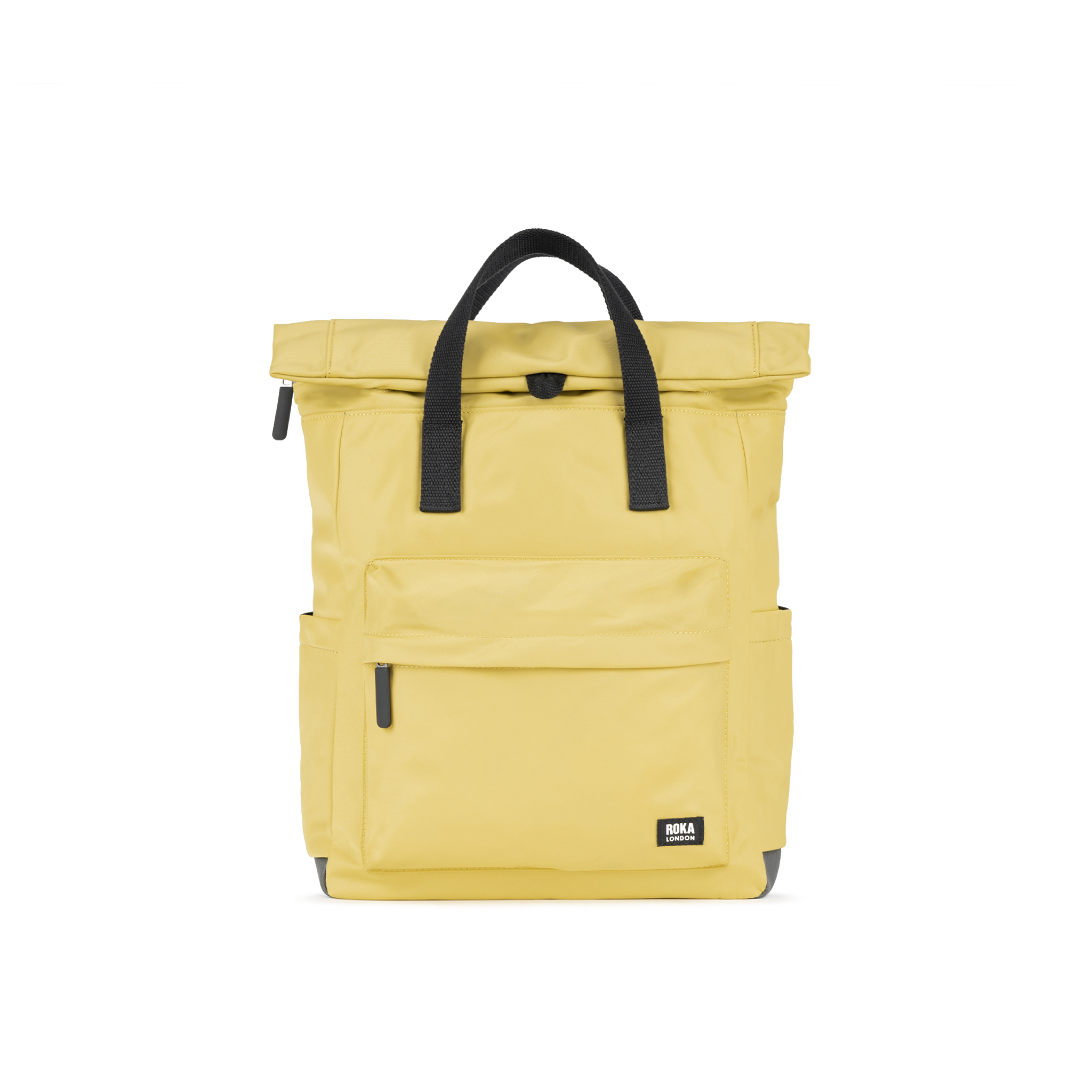 Roka Recycled Nylon Canfield Black Label Backpack Yellow
