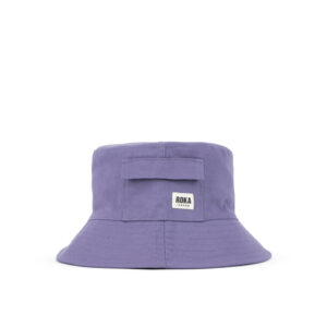 Roka Recycled Organic Cotton Bucket Hat Purple