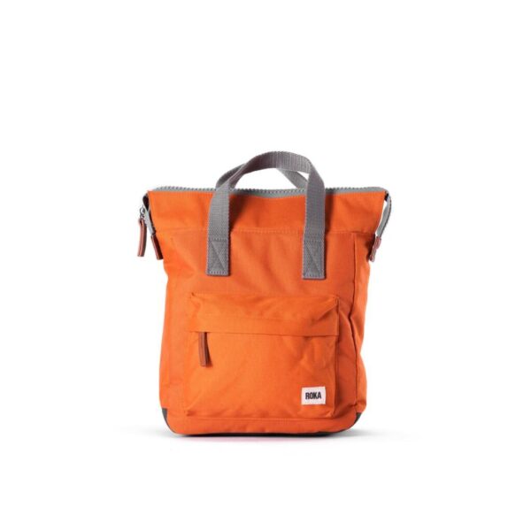 Roka Bantry Recycled Small Backpack - Orange
