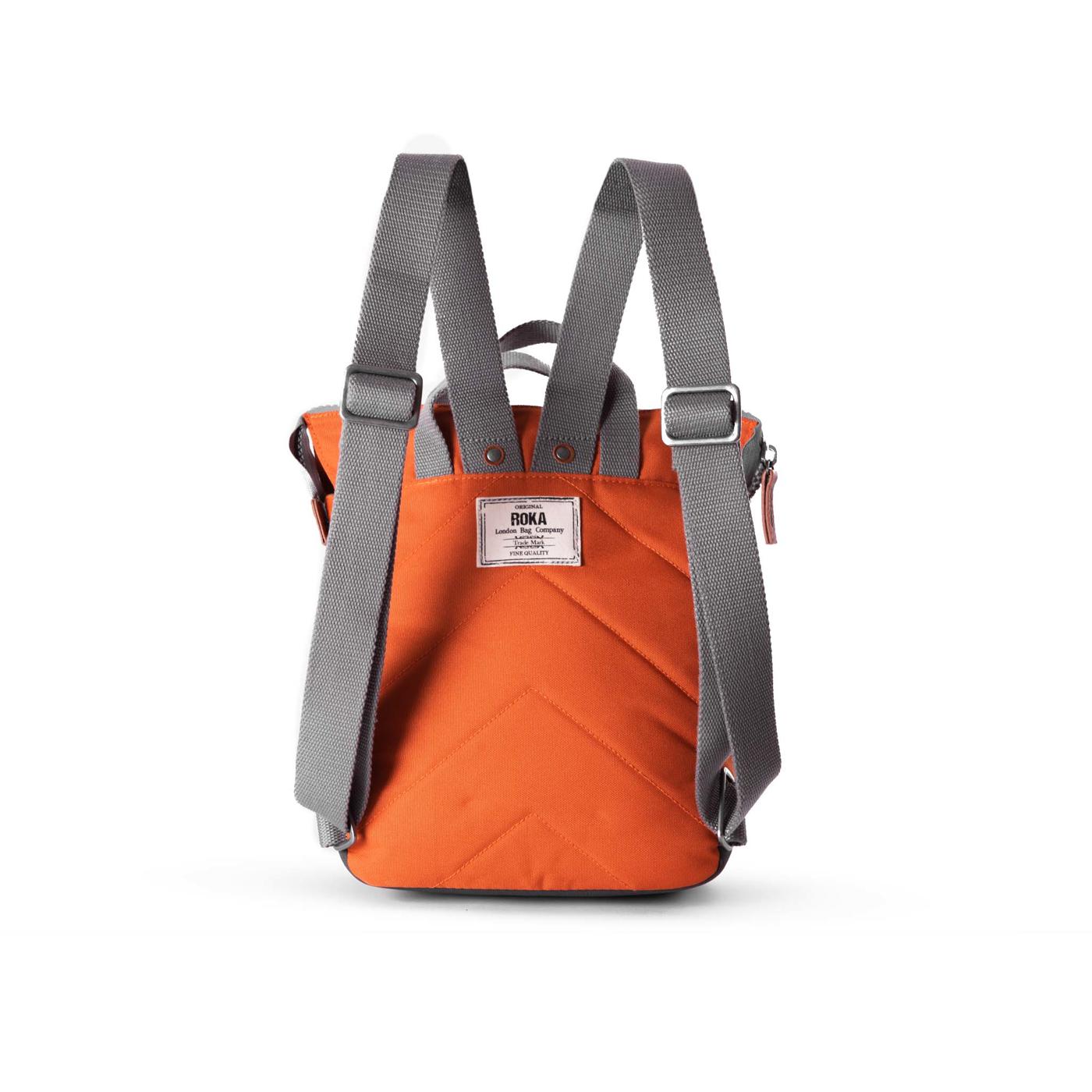 Roka Bantry Recycled Small Backpack - Orange