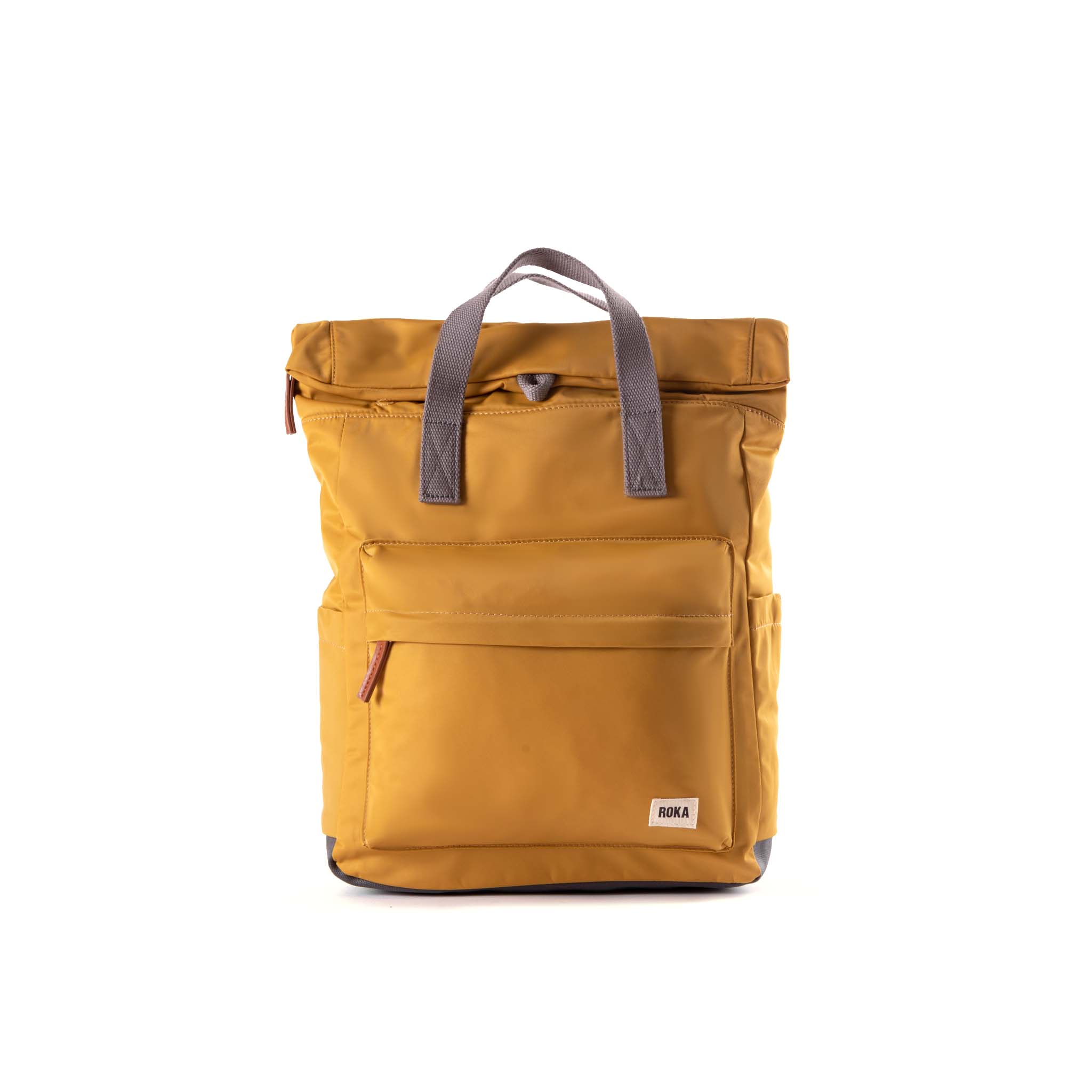 Roka Canfield B Medium Recycled Nylon Corn Yellow Backpack