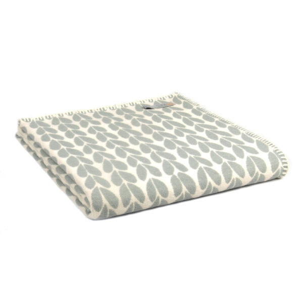 Organic Cotton Tweedmill Duck Sycamore Throw