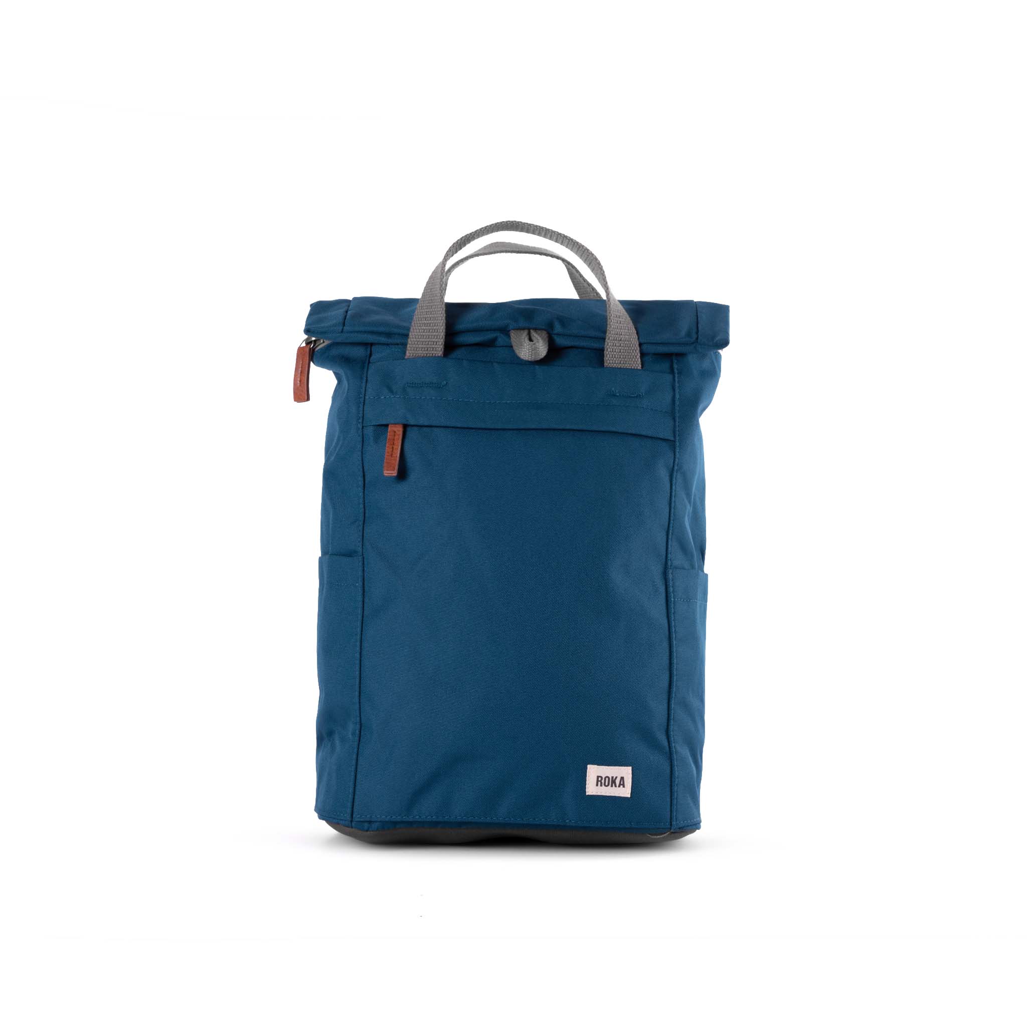 Roka Finchley Medium Marine Blue Canvas Backpack