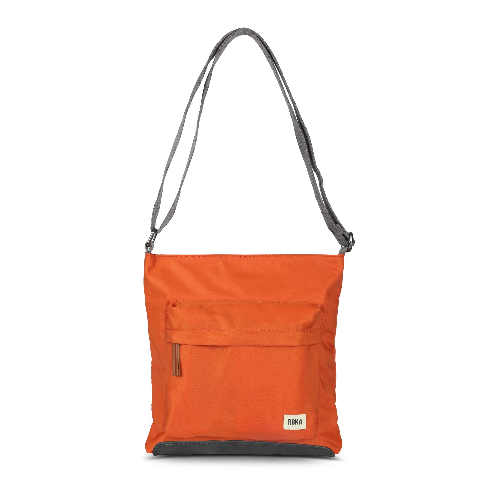Roka Kennington Square Crossbody Bag - Burnt Orange