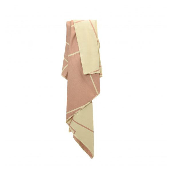 Sugar Pink Organic Cotton Throw