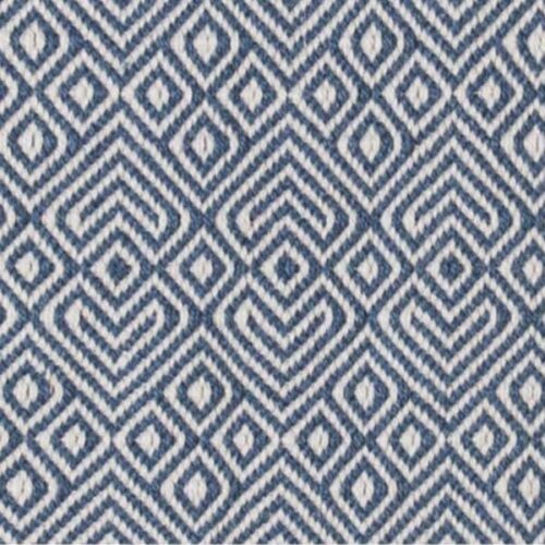 Recycled Plastic Bottle Navy Provence Floor Rug