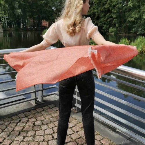 Tiger Lily Cashmere and Merino Wool Spring/Summer Scarf